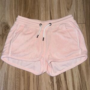 Women's JOTT Pink Terry Cloth Shorts
